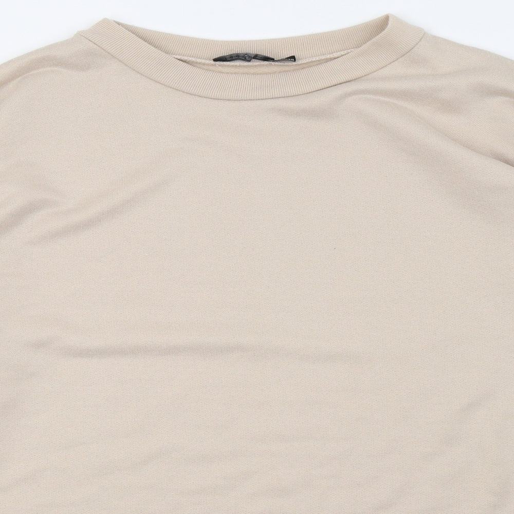 Boohoo Womens Pink   Pullover Jumper Size 12