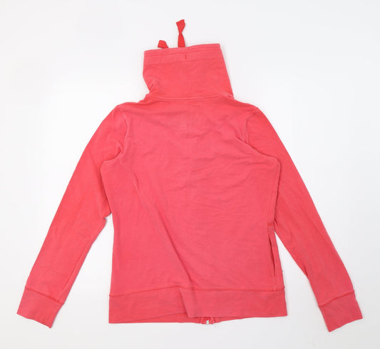 Womens UK Size 14 NEXT Pink Full Zip Jumper
