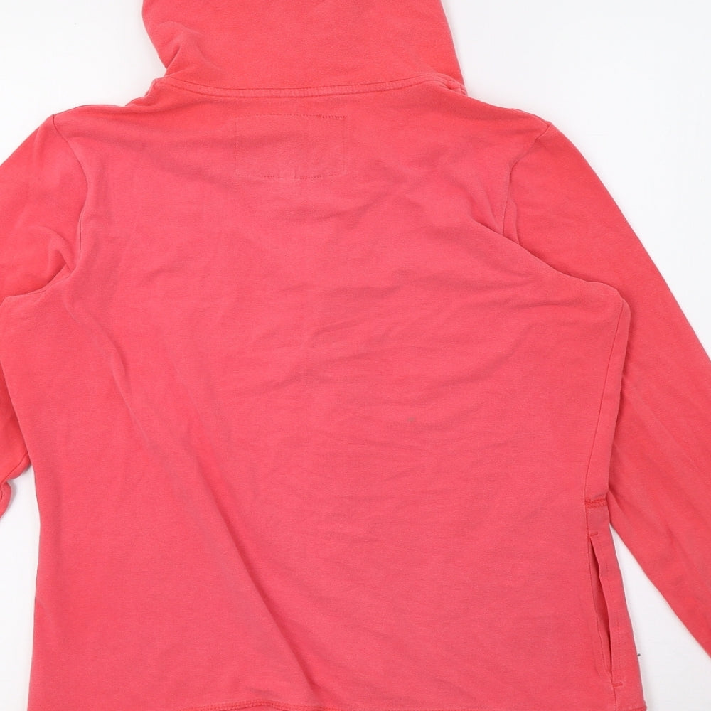 Womens UK Size 14 NEXT Pink Full Zip Jumper
