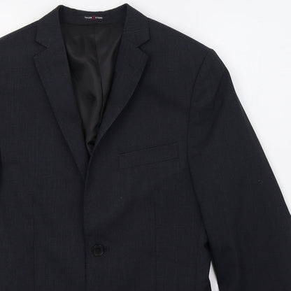 Tailor Store Mens Black   Jacket Blazer Size M