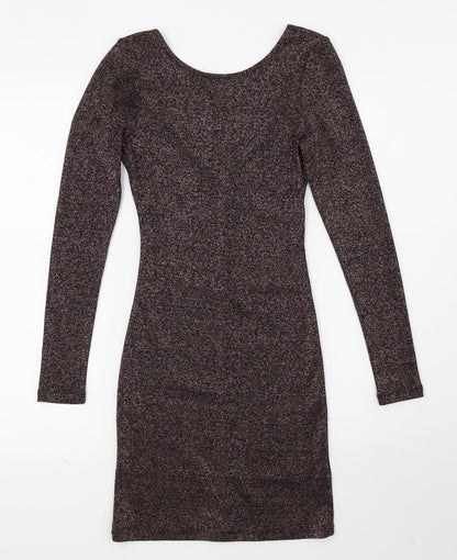 Divided Womens Purple   Bodycon  Size 6