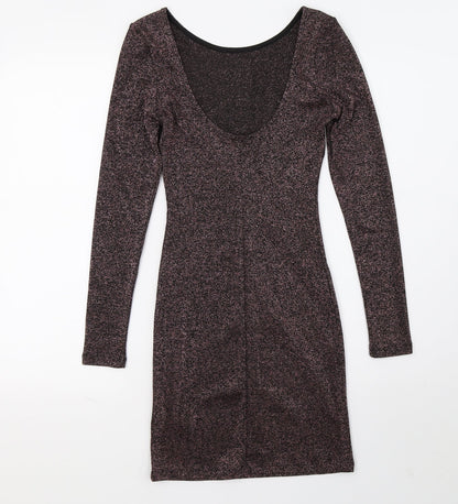 Divided Womens Purple   Bodycon  Size 6