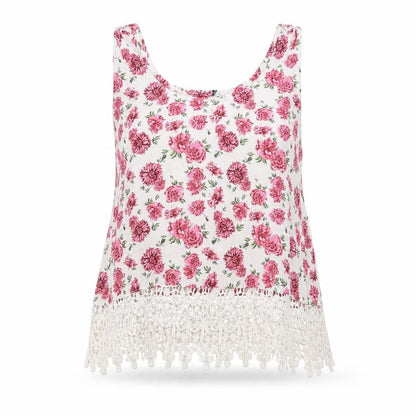 Womens UK Size 6 H&M White Basic Tank