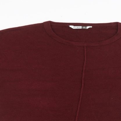 pep & co Womens Red   Pullover Sweatshirt Size 14