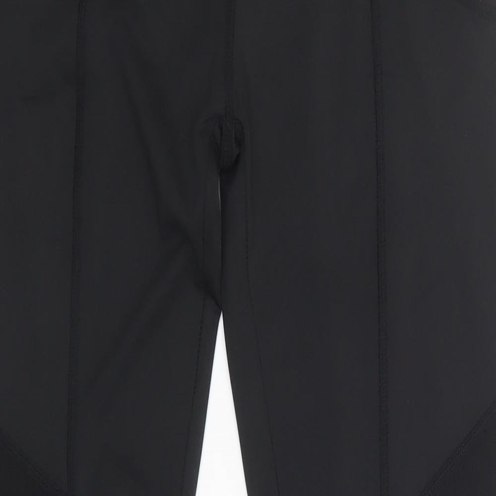Womens UK Size S Preworn   Black Leggings