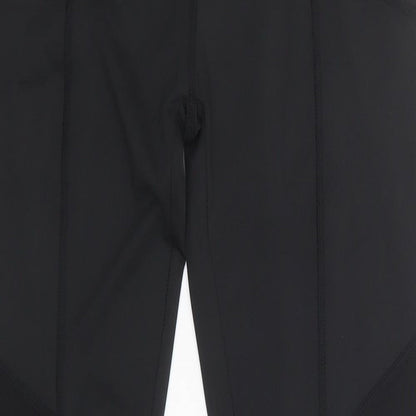 Womens UK Size S Preworn   Black Leggings