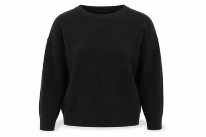 Womens UK Size S Brave Soul Black Pullover Sweatshirt