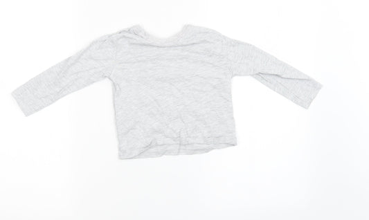 Primark Girls Grey   Pullover Sweatshirt Size 2-3 Years  - Christmas