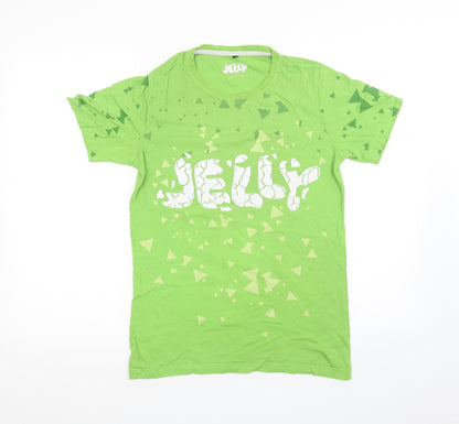 Preworn Mens Green    T-Shirt Size S