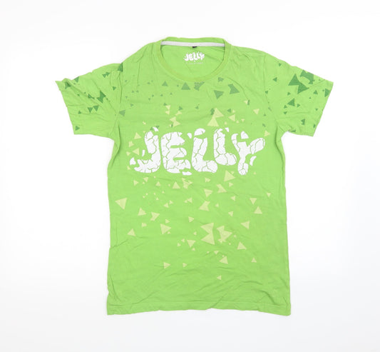 Preworn Mens Green    T-Shirt Size S