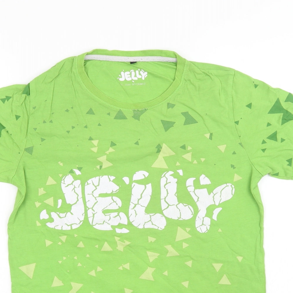 Preworn Mens Green    T-Shirt Size S