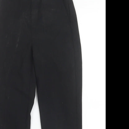 Marks and Spencer Girls Black   Sweatpants Trousers Size 5-6 Years