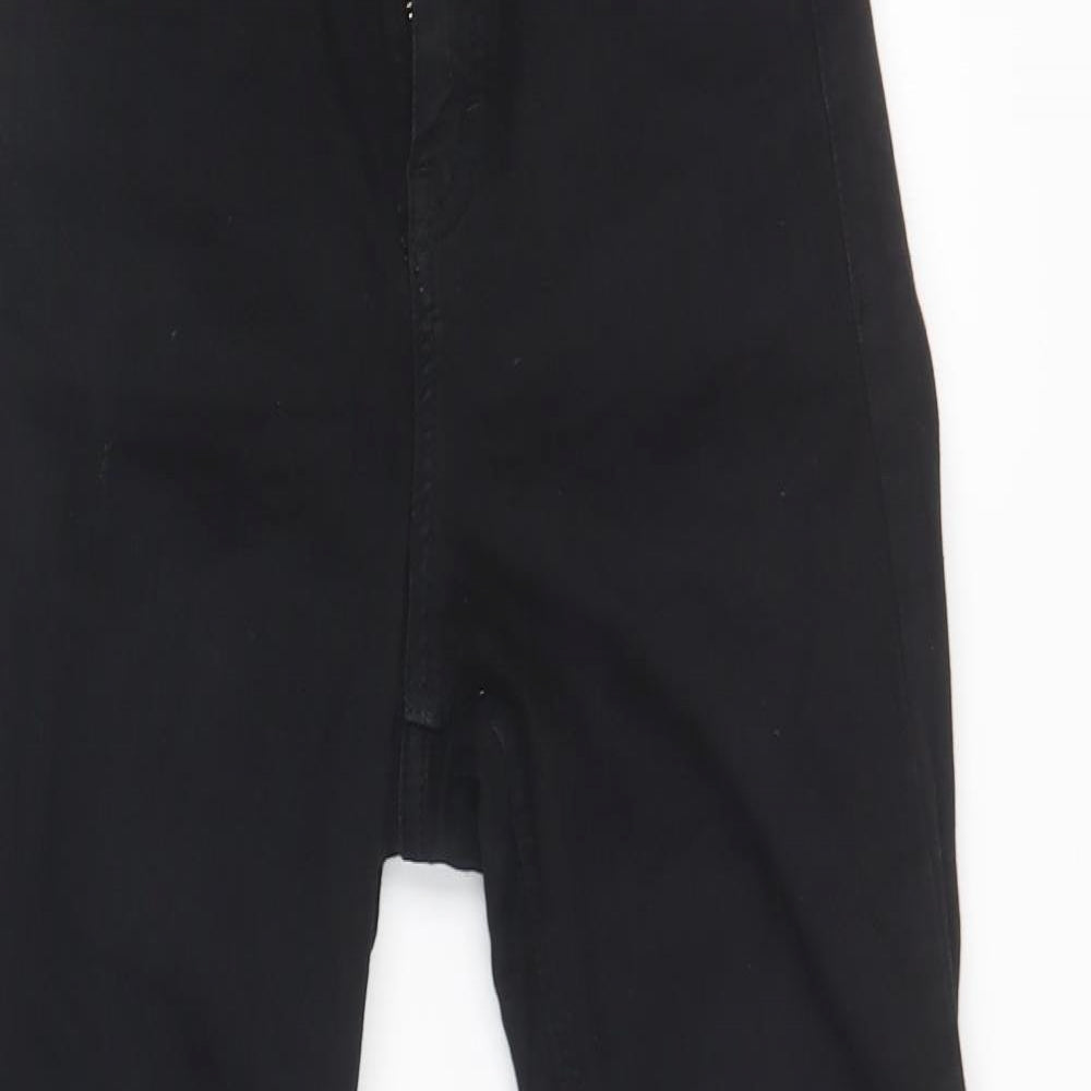 Topshop Womens Black   Skinny Jeans Size 28 in L30 in