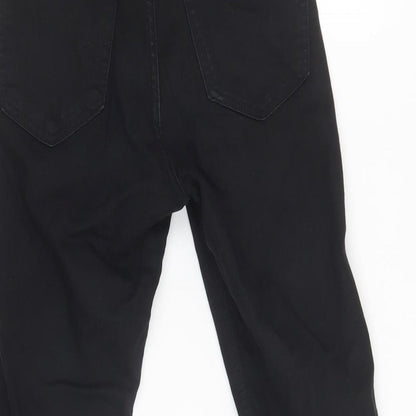 Topshop Womens Black   Skinny Jeans Size 28 in L30 in