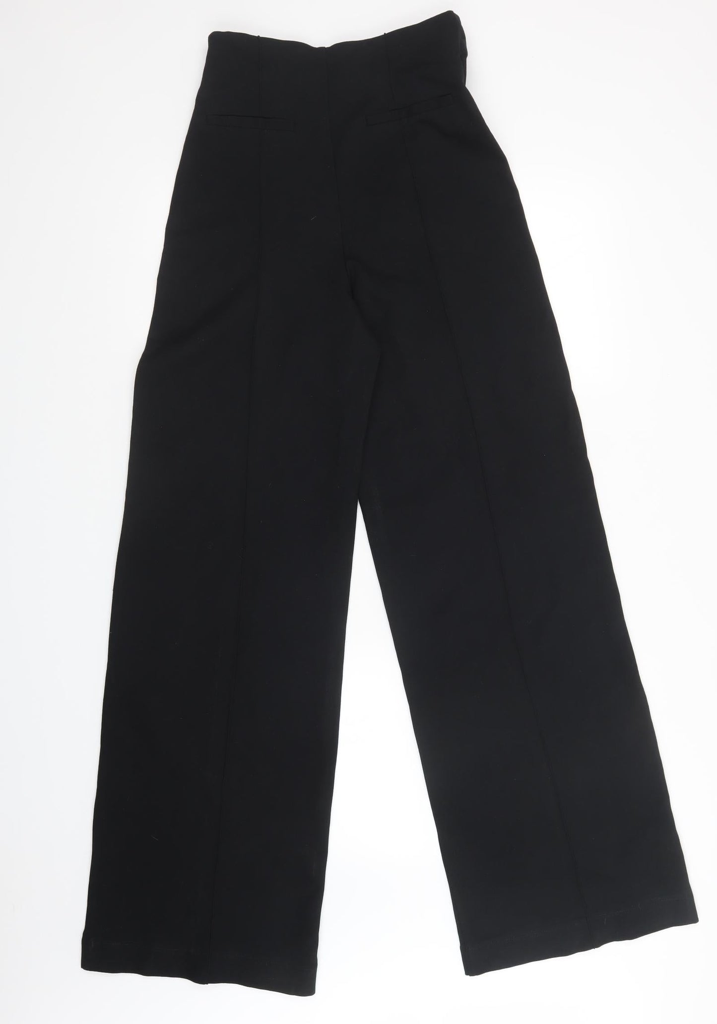 Womens UK Size 26 in Preworn Regular Fit  Black Trousers