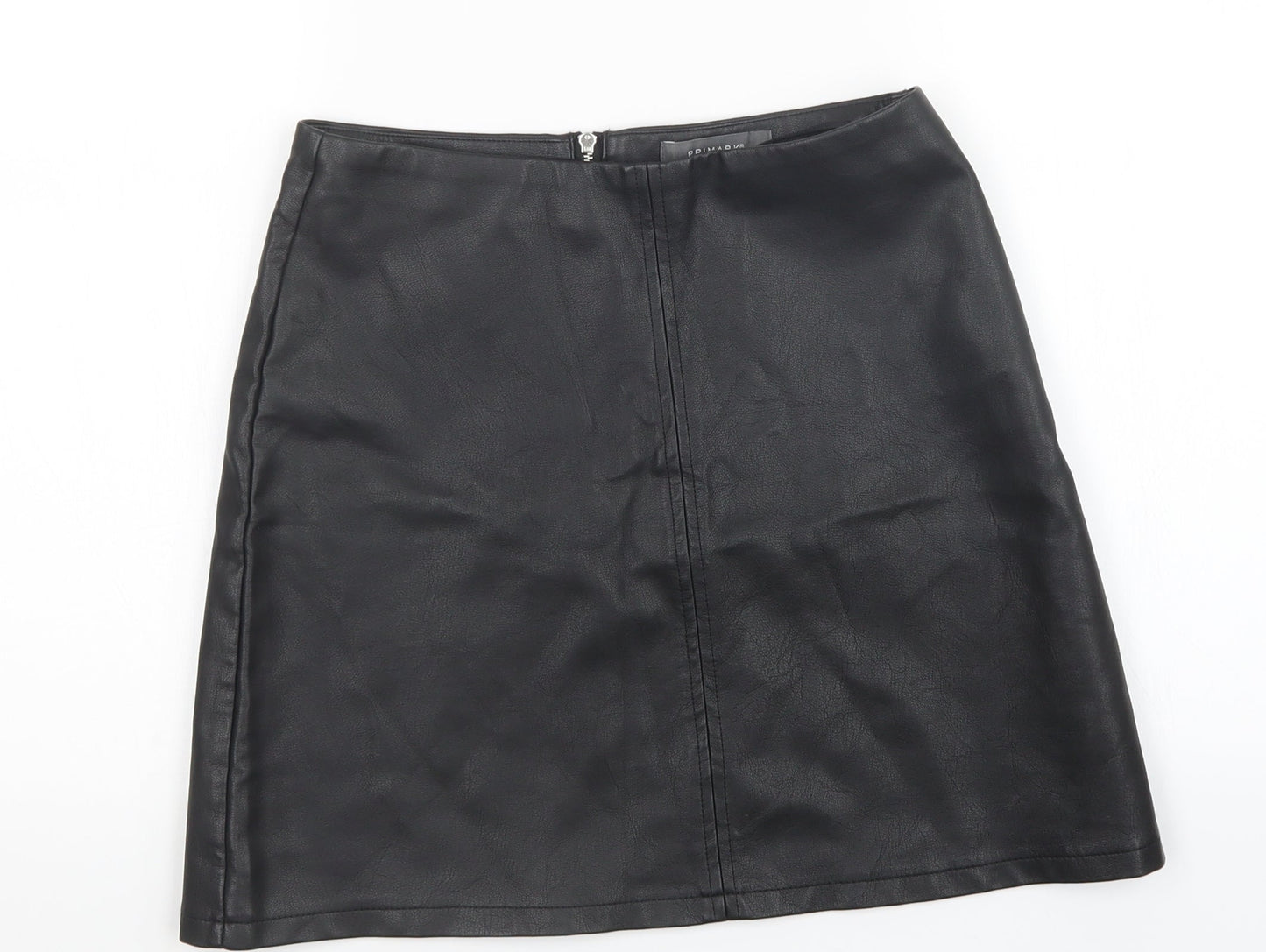 Primark Womens Black   A-Line Skirt Size 8