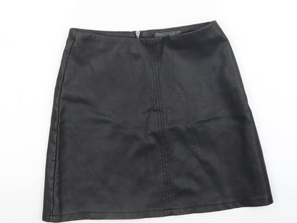 Primark Womens Black   A-Line Skirt Size 8