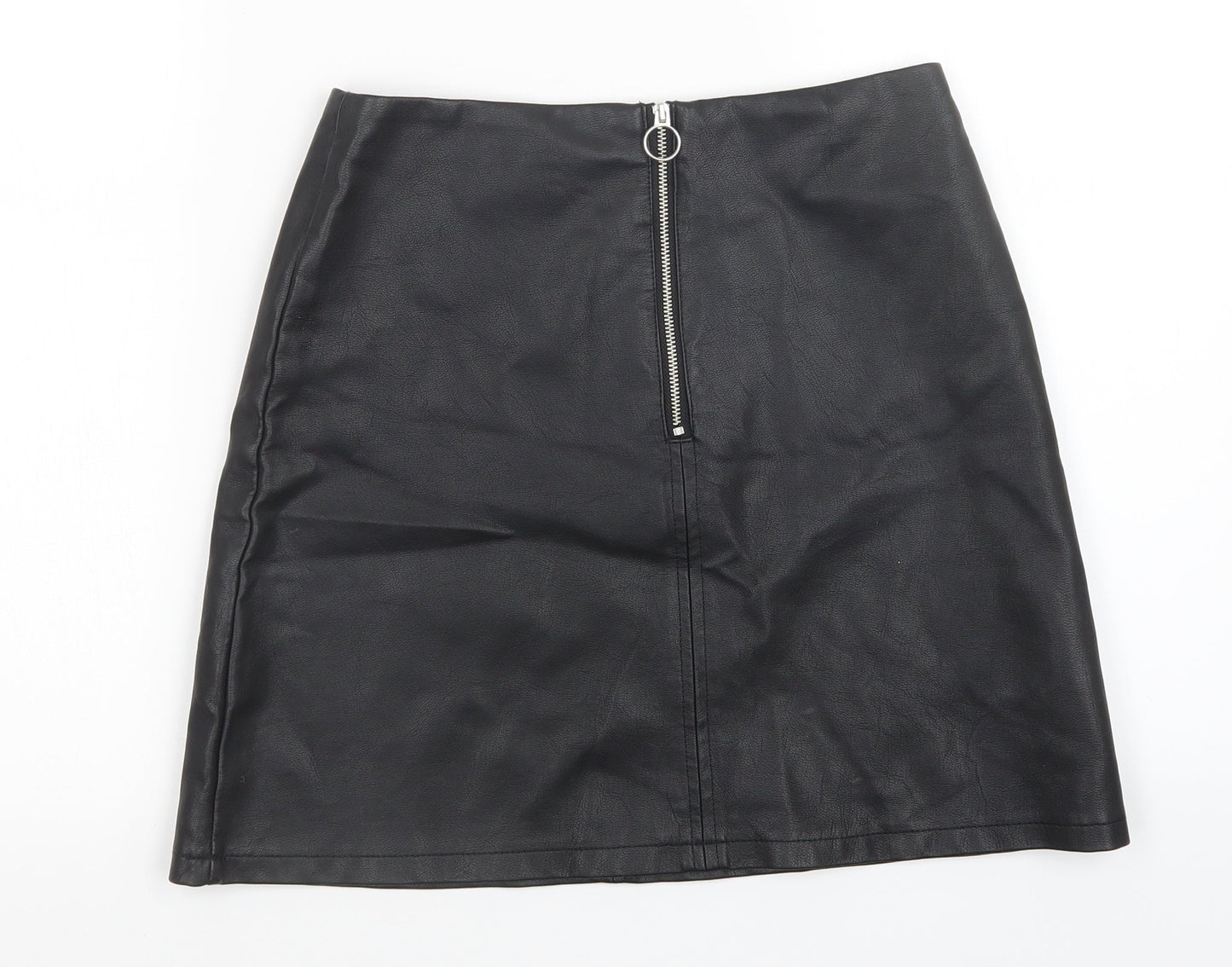 Primark Womens Black   A-Line Skirt Size 8