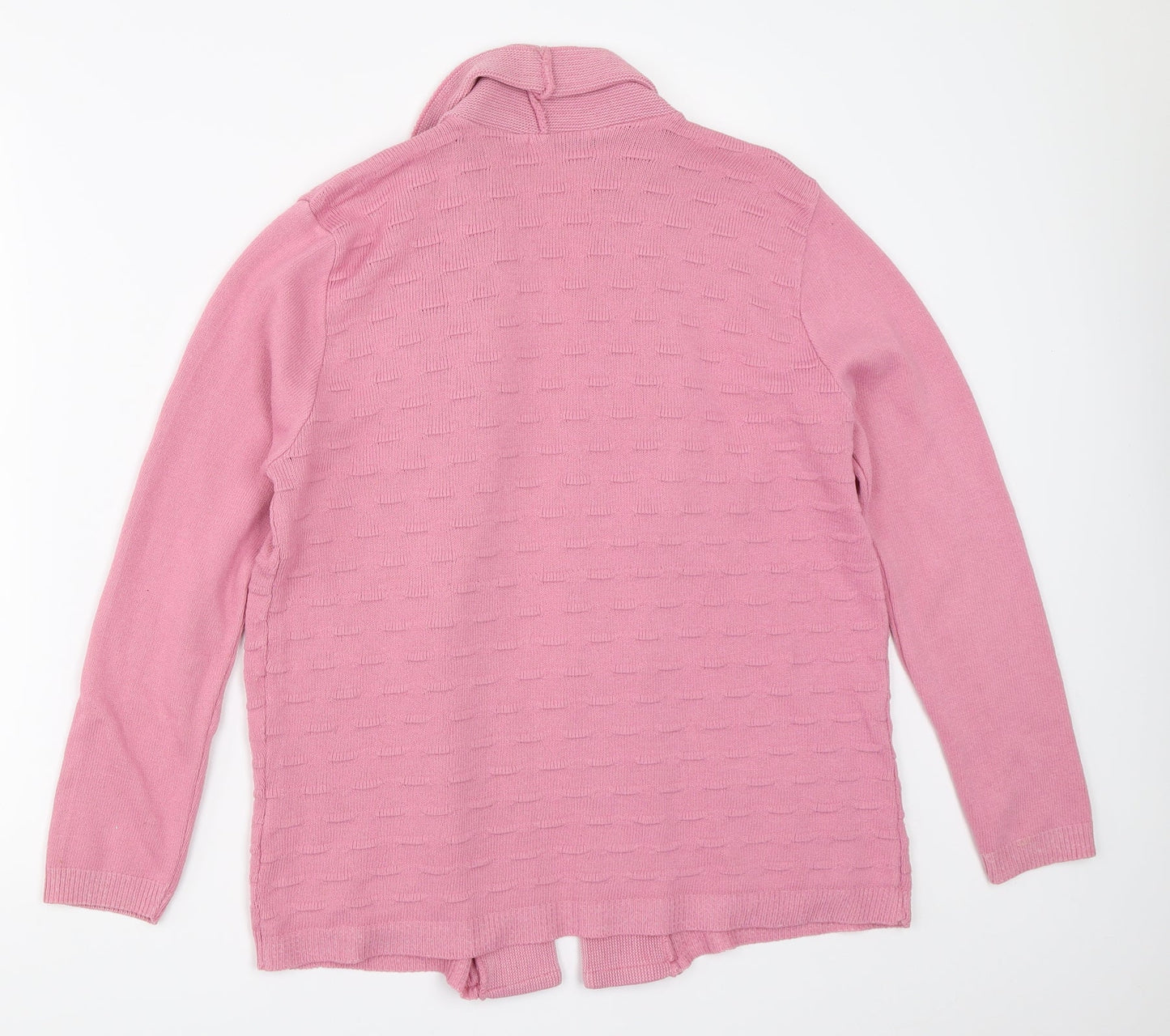 Womens UK Size M Monique Pink Cardigan Jumper