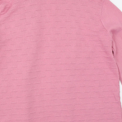 Womens UK Size M Monique Pink Cardigan Jumper