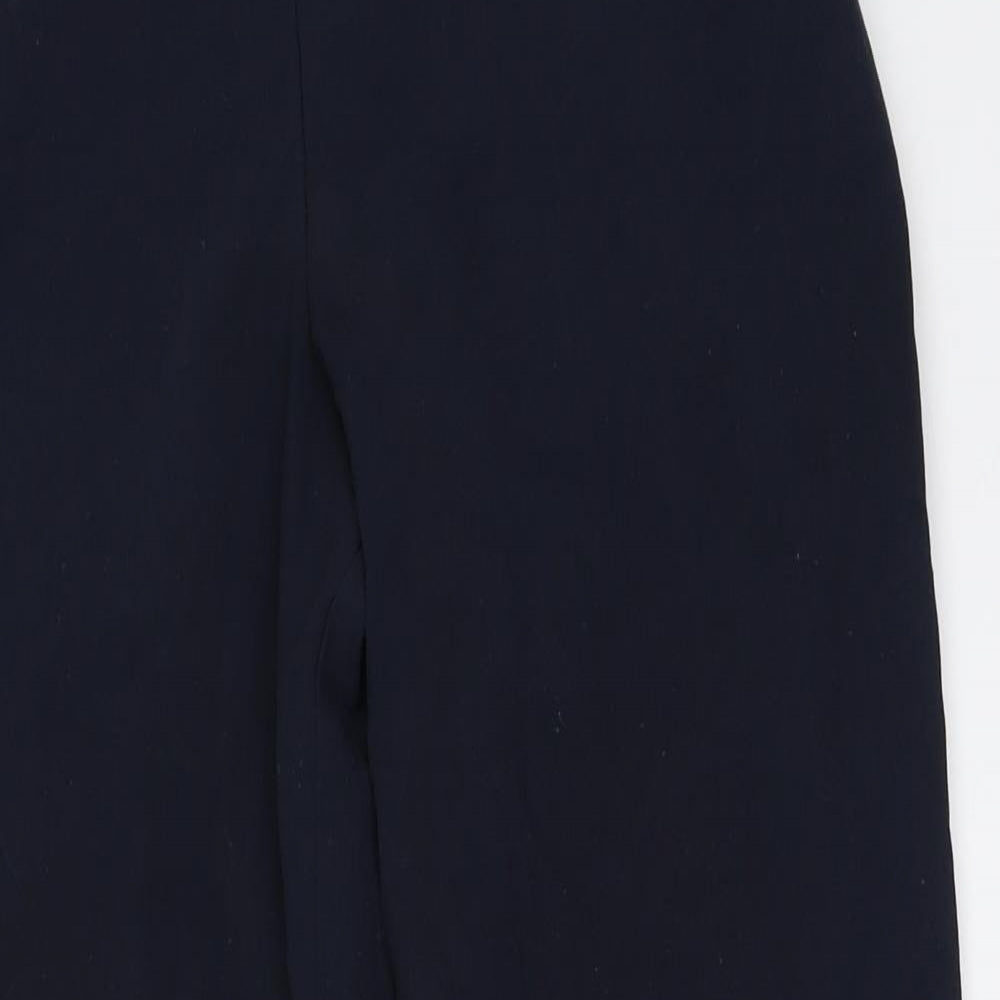 Womens UK Size 12 Marks and Spencer Regular Fit  Blue Trousers