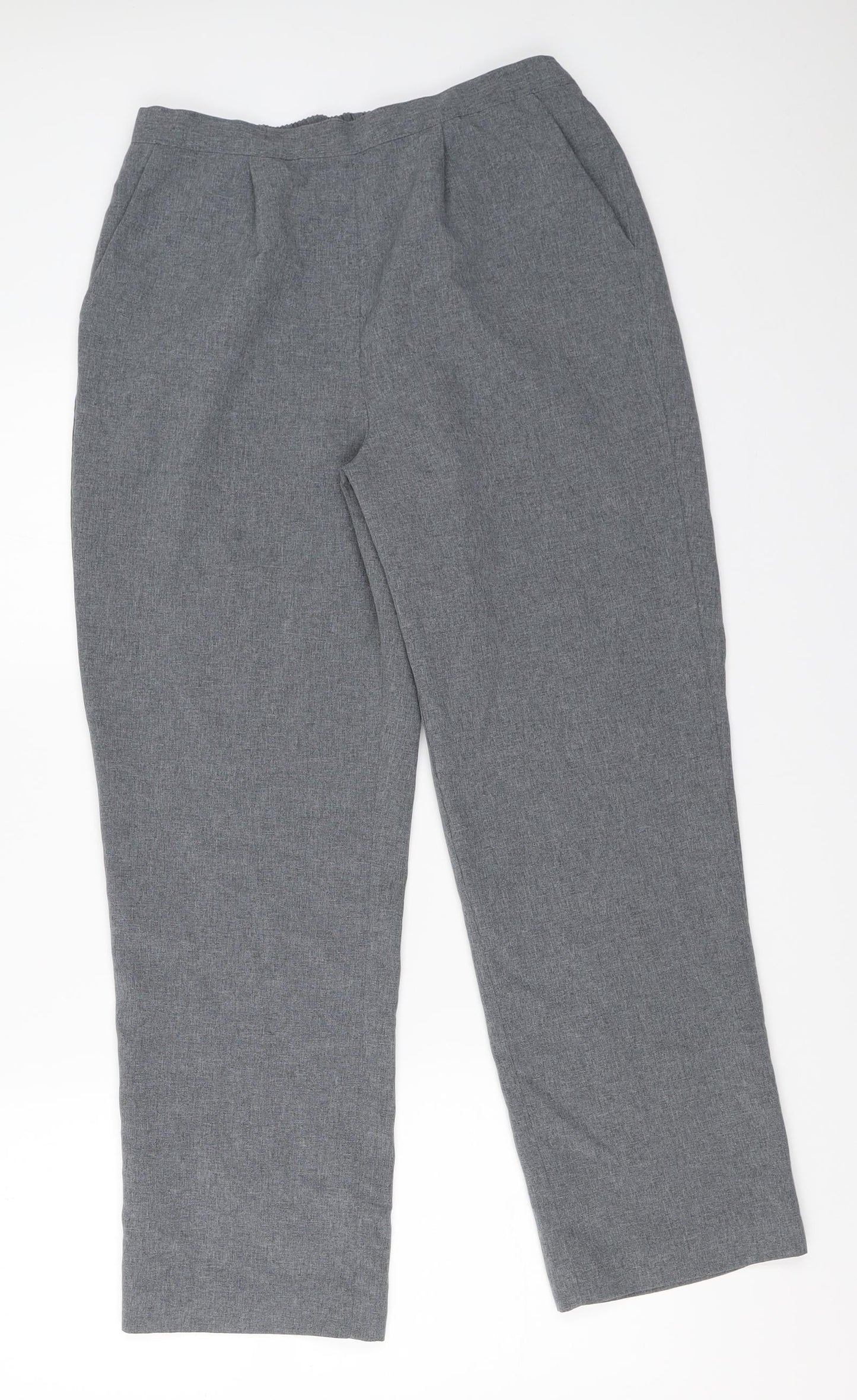 Bonmarché Womens Grey   Trousers  Size 12 L26 in