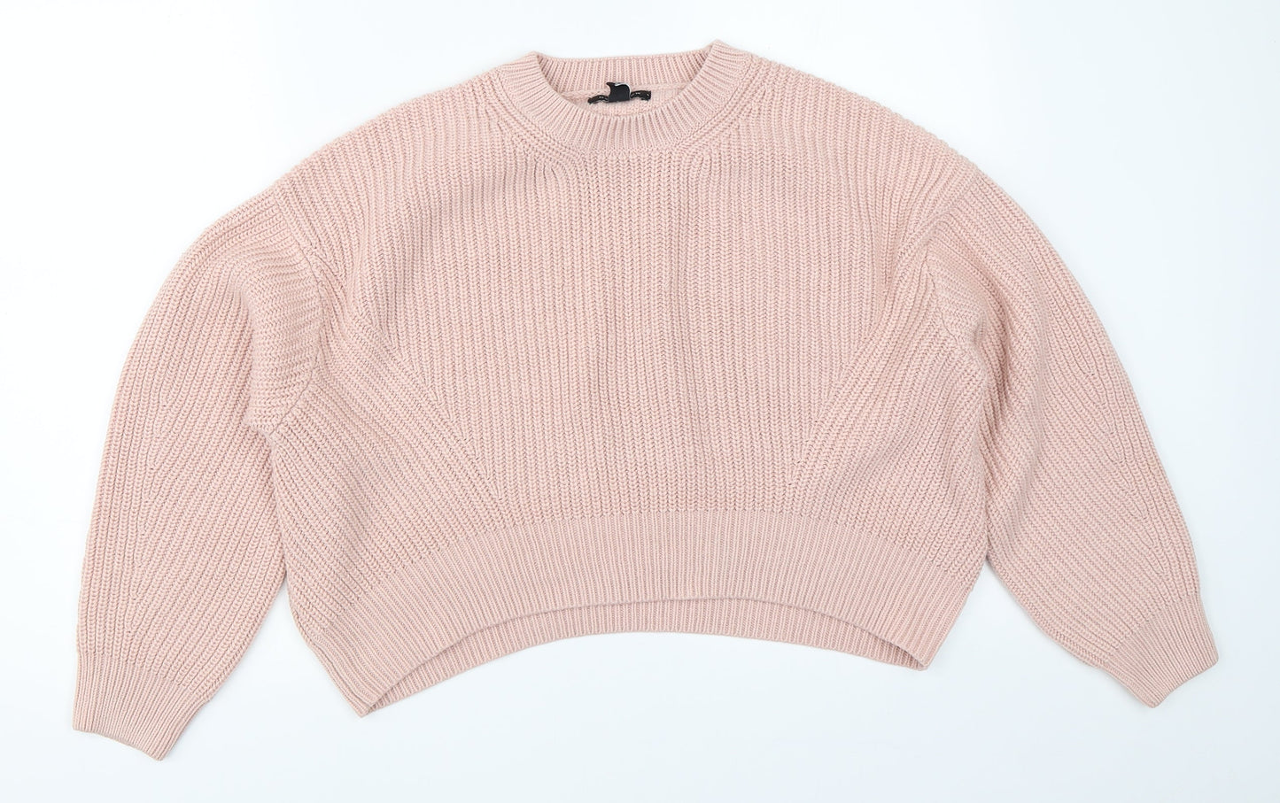 Womens UK Size S New Look Pink Pullover Jumper