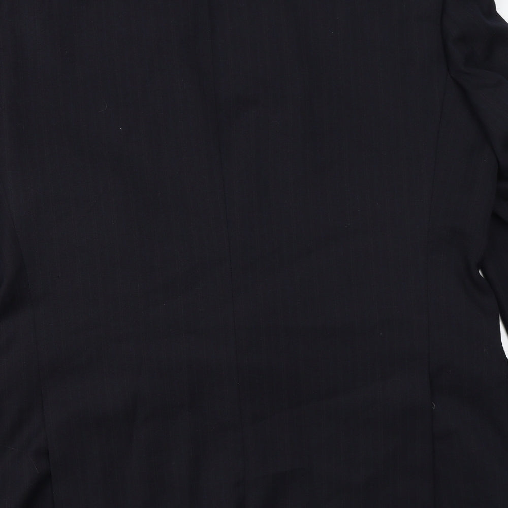 Mens UK Size 40 Marks and Spencer Regular Blue Suit Jacket