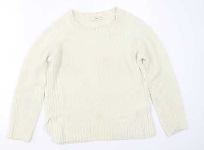George Womens Ivory   Pullover Jumper Size 8