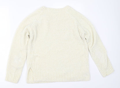 George Womens Ivory   Pullover Jumper Size 8