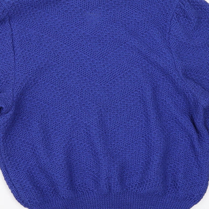 Quimo Womens Blue   Pullover Jumper Size 8
