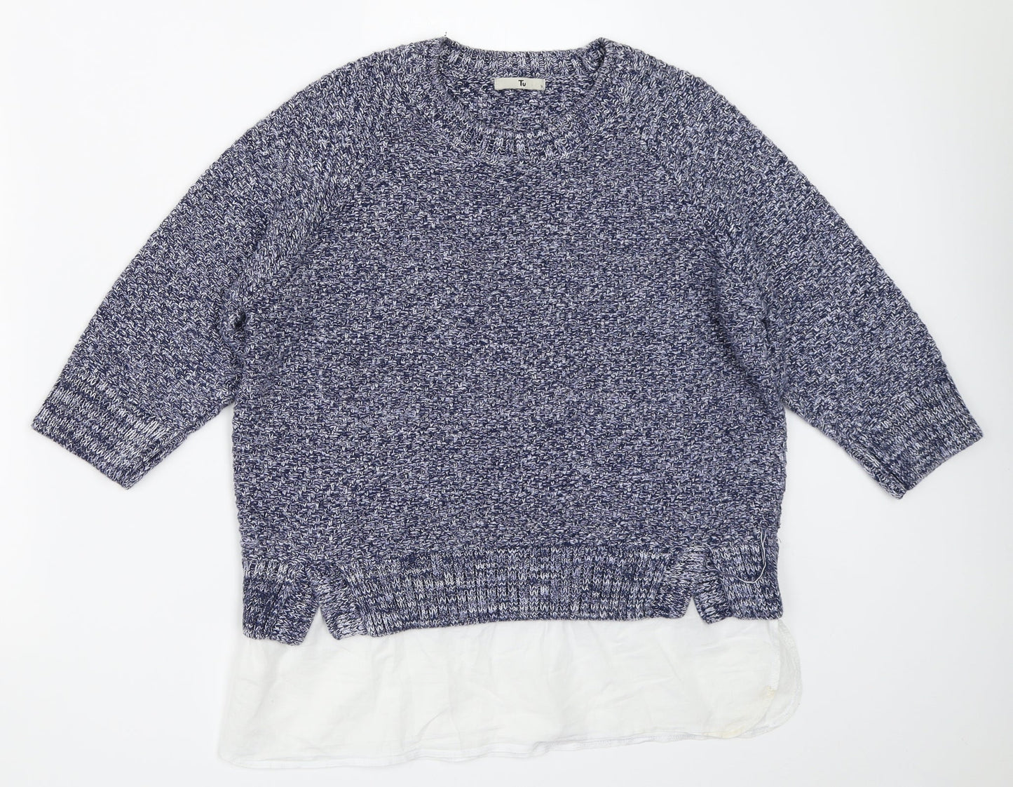 TU Womens Blue   Pullover Jumper Size 14