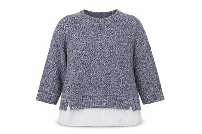 Womens UK Size 14 TU Blue Pullover Jumper