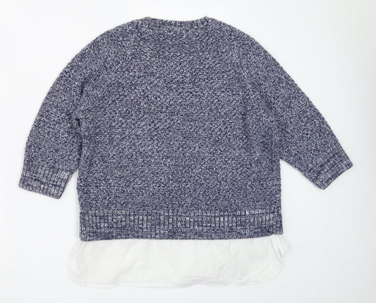 TU Womens Blue   Pullover Jumper Size 14