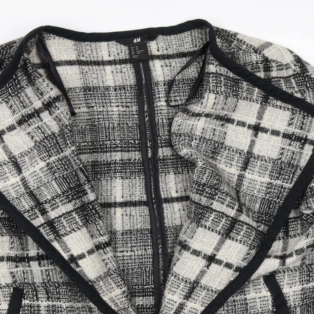 Womens UK Size XS H&M Black Jacket