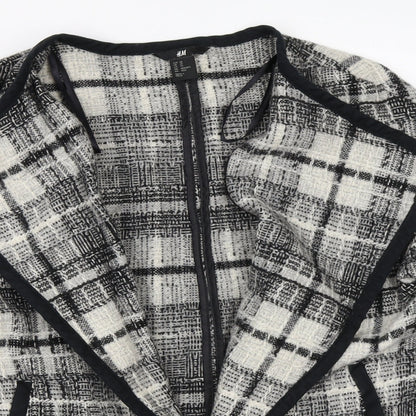 Womens UK Size XS H&M Black Jacket