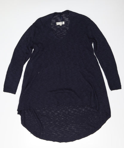 Womens UK Size S Vouley Vous Blue Tunic Jumper