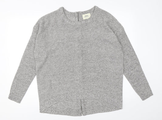 Womens UK Size M Atmosphere Grey Pullover Jumper