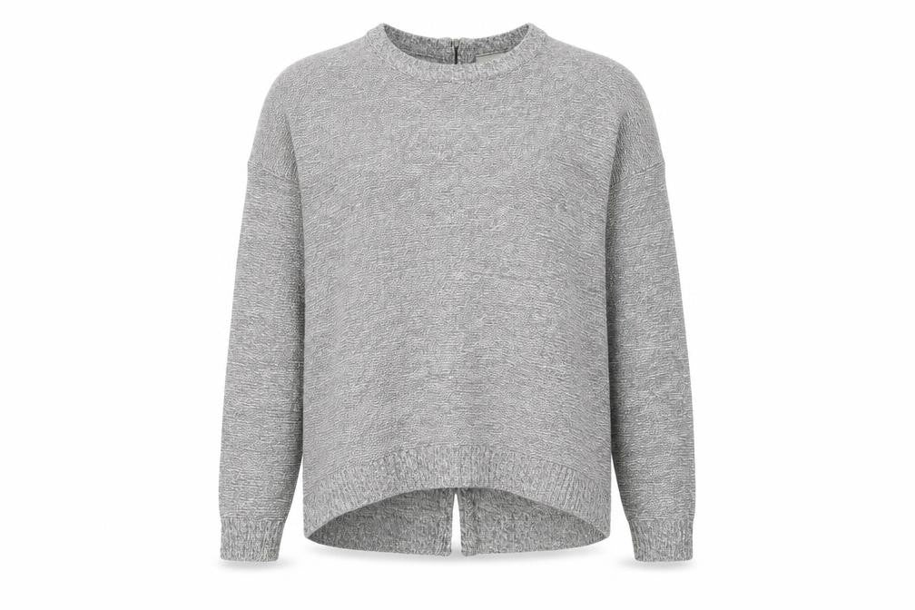 Womens UK Size M Atmosphere Grey Pullover Jumper