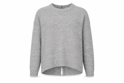 Womens UK Size M Atmosphere Grey Pullover Jumper