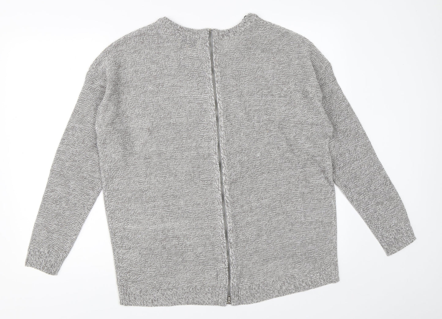 Womens UK Size M Atmosphere Grey Pullover Jumper