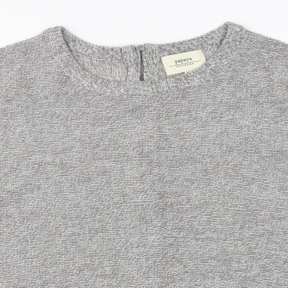 Womens UK Size M Atmosphere Grey Pullover Jumper