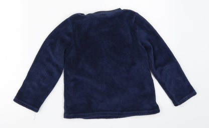 Pep&Co Boys Blue Solid   Pyjama Top Size 5-6 Years