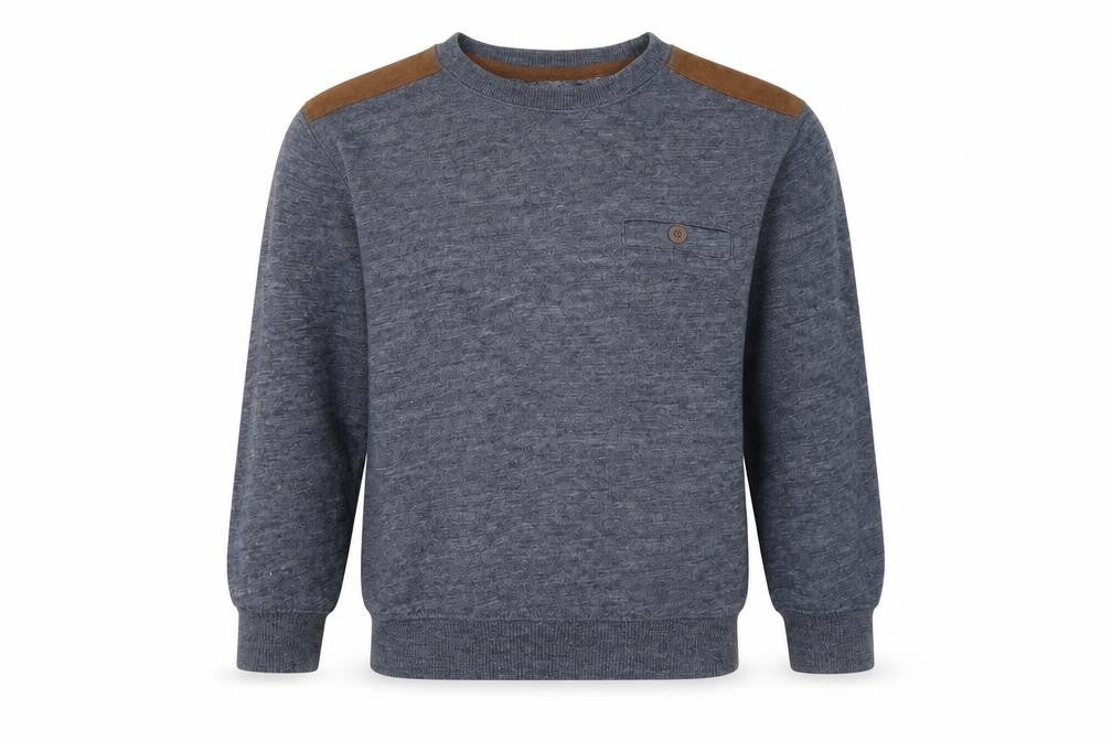 Rebel Boys Blue   Pullover Sweatshirt Size 5-6 Years