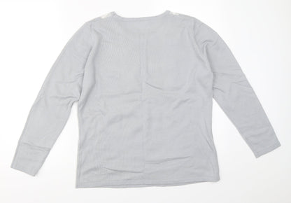 Womens UK Size S Bm Collection Blue Pullover Jumper