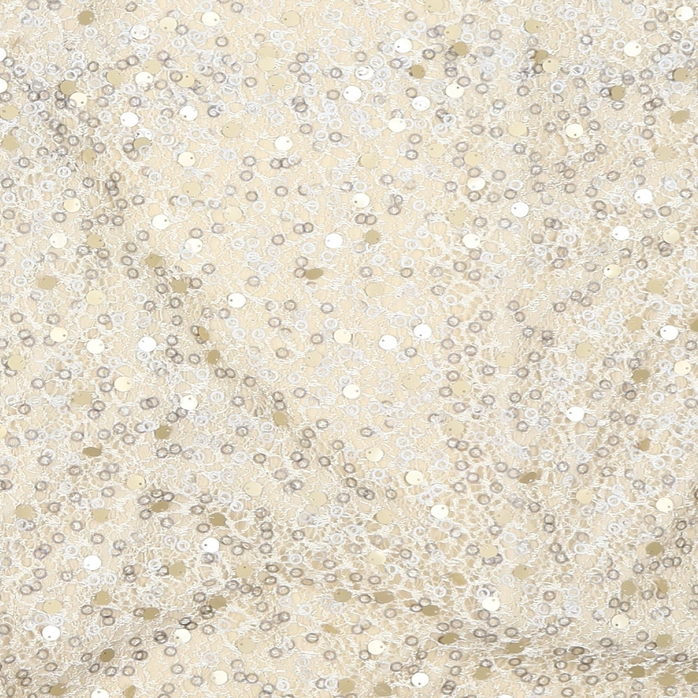 Be Beau Womens Beige   Cardigan Jumper Size 14