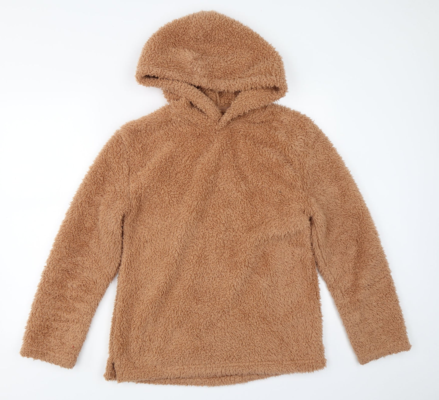 Womens UK Size S NEXT Brown Pullover Hoodie