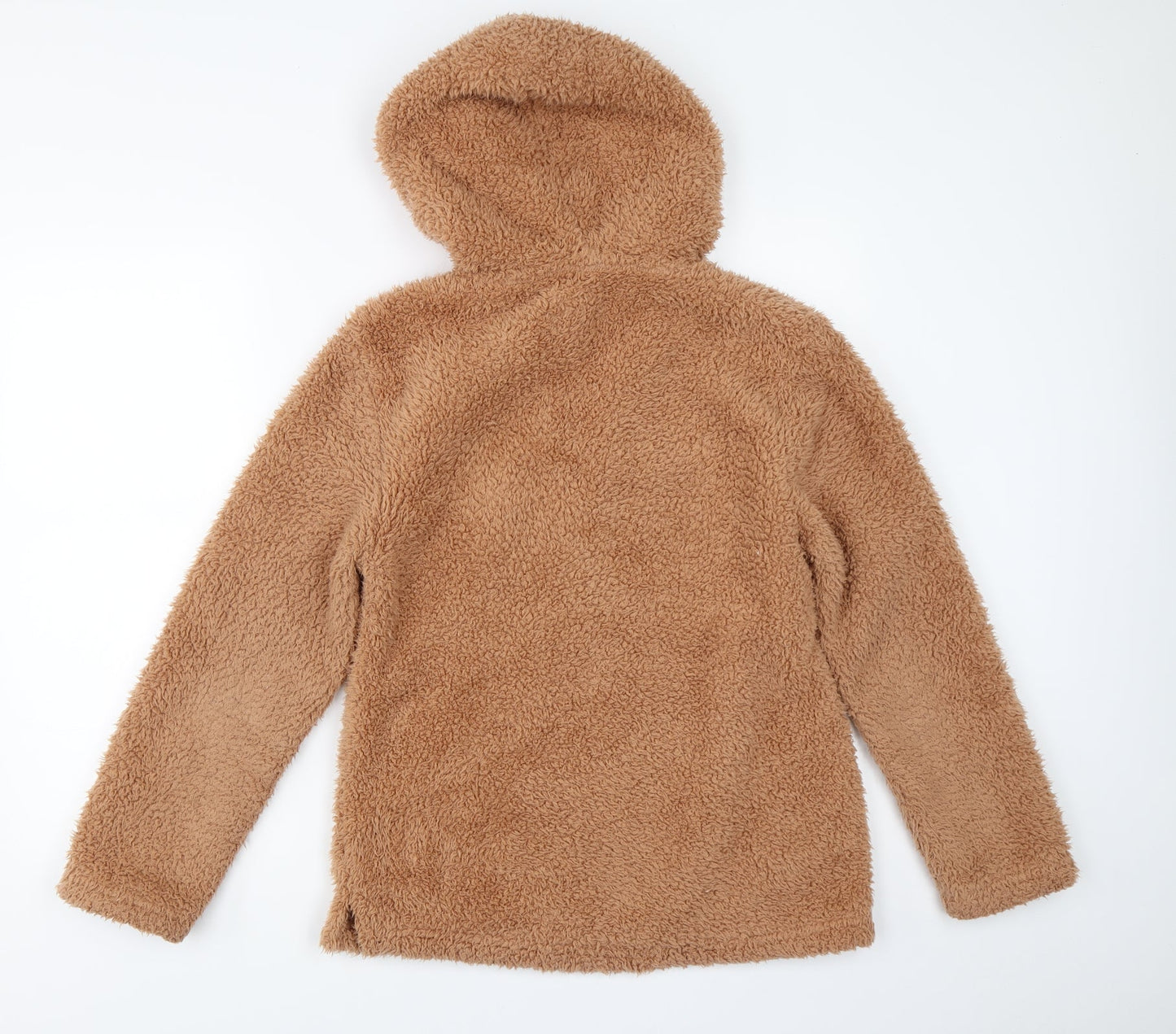 Womens UK Size S NEXT Brown Pullover Hoodie