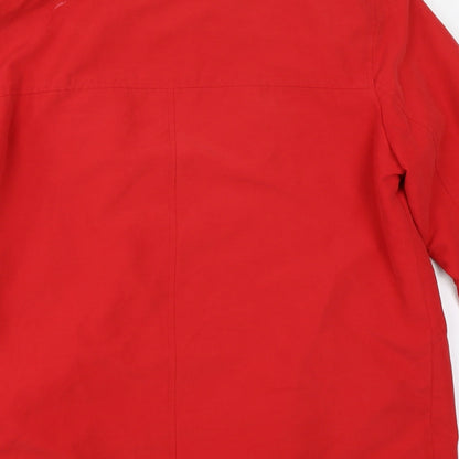 Zerimar Womens Red   Overcoat Coat Size M