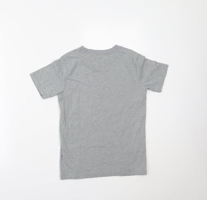 Preworn Boys Grey   Pullover Polo Size S